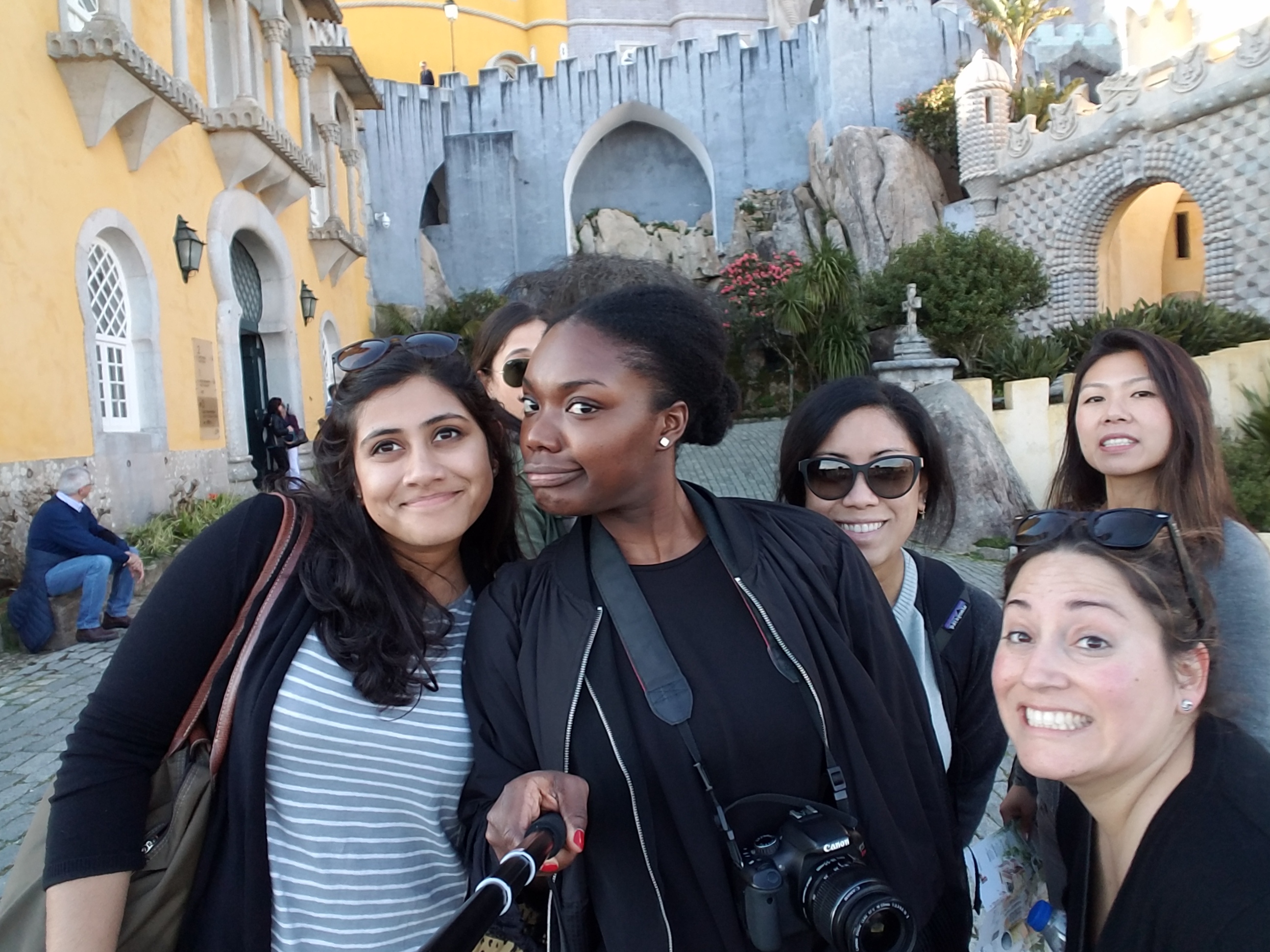 Coworkers and I on a trip to Lisbon, Portugal