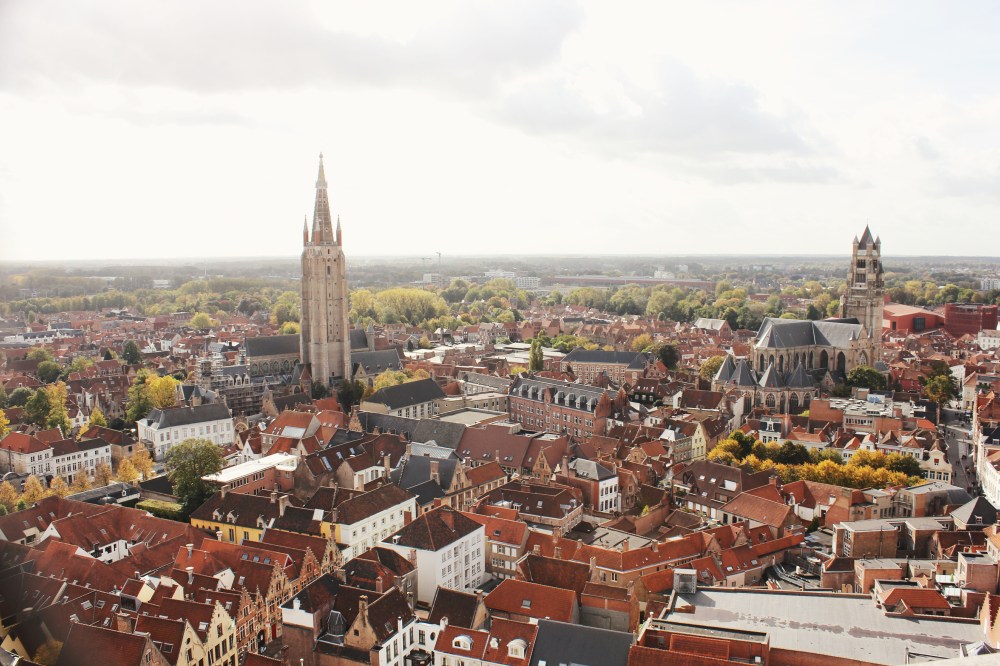 View of the city from the Belfry